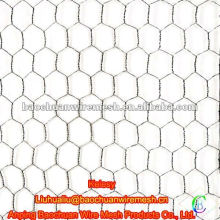 Silver hot-dipped galvanized rodent-resistant chicken wire netting